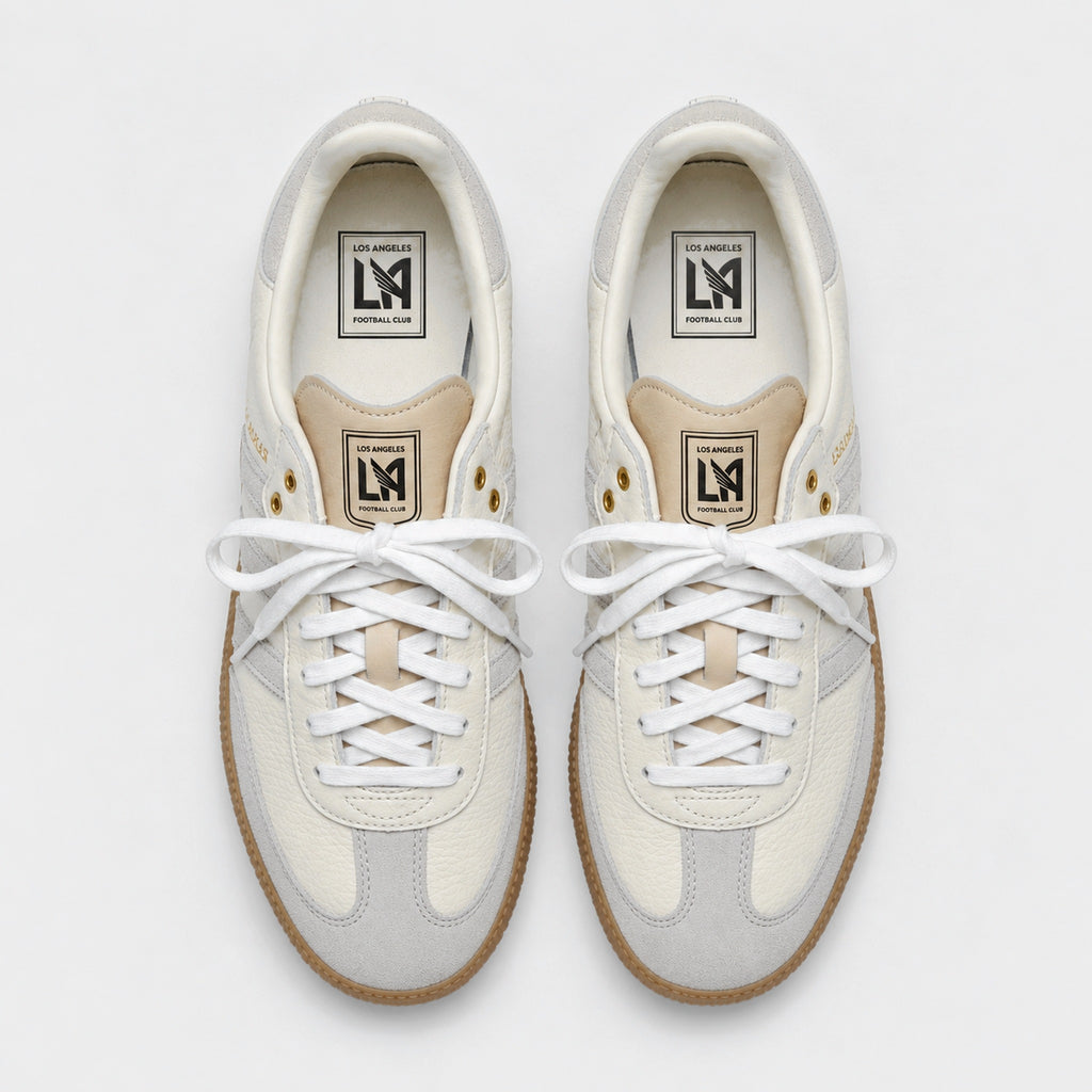 Adidas Samba LAFC Los Ángeles vista desde arriba