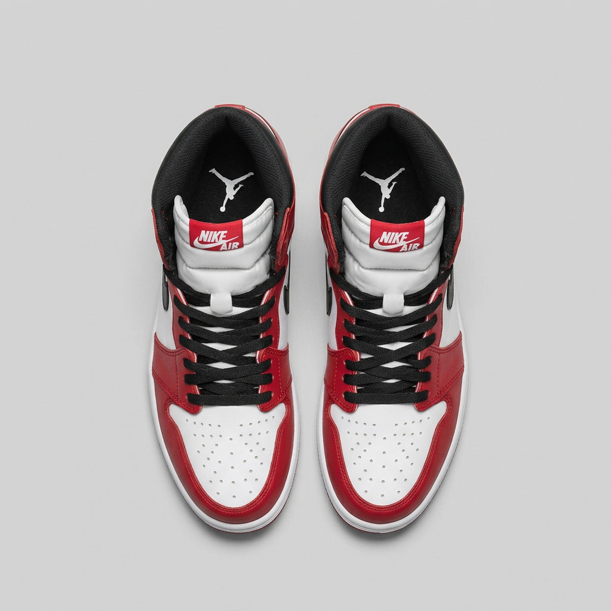 Nike Air Jordan 1 High OG Chicago - vista superior