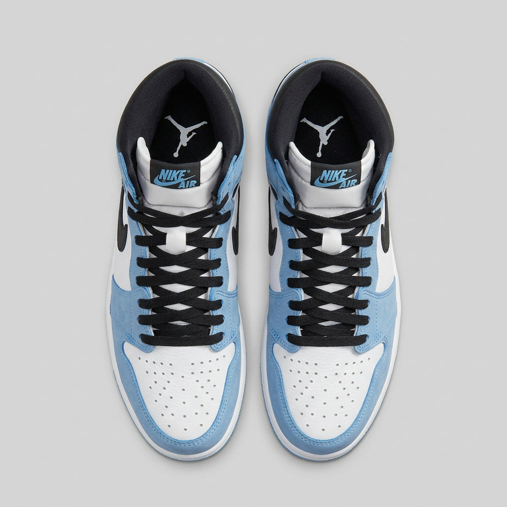 Nike Air Jordan 1 High OG University Blue - vista superior