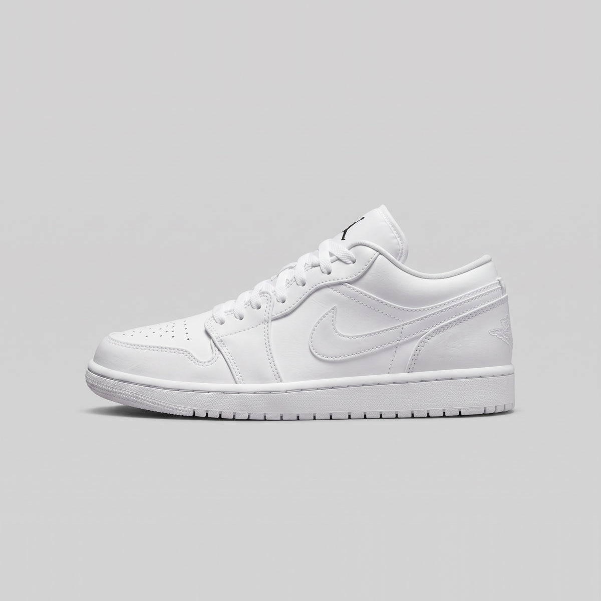 Nike Air Jordan 1 Low Blanco Total vista lateral izquierda