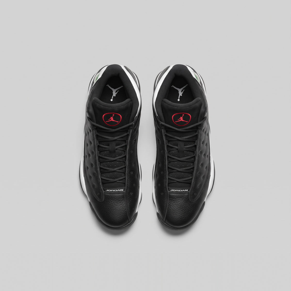 Nike Air Jordan 13 Retro Negro Blanco - vista superior