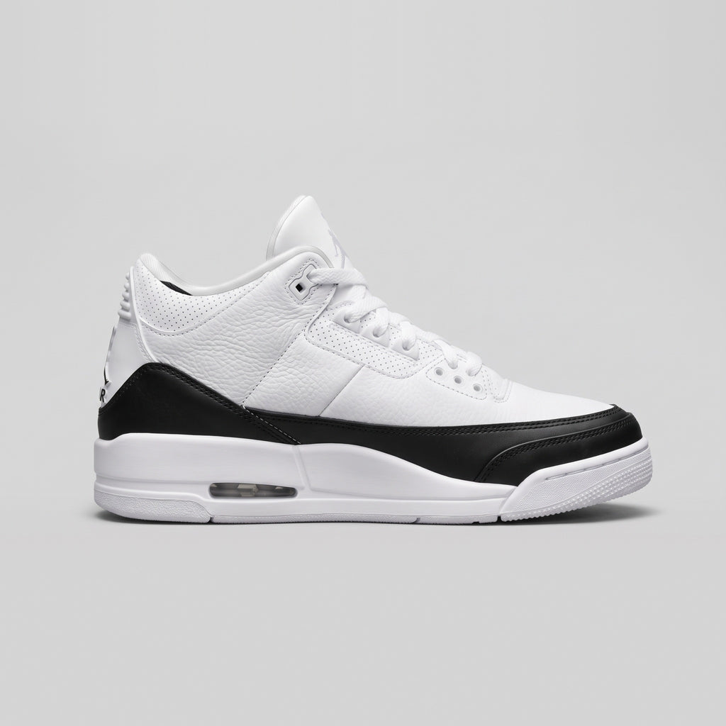 Nike Air Jordan 3 Retro Blanco Negro - vista lateral derecha