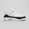 Nike Air Jordan 3 Retro Blanco Negro - vista lateral derecha