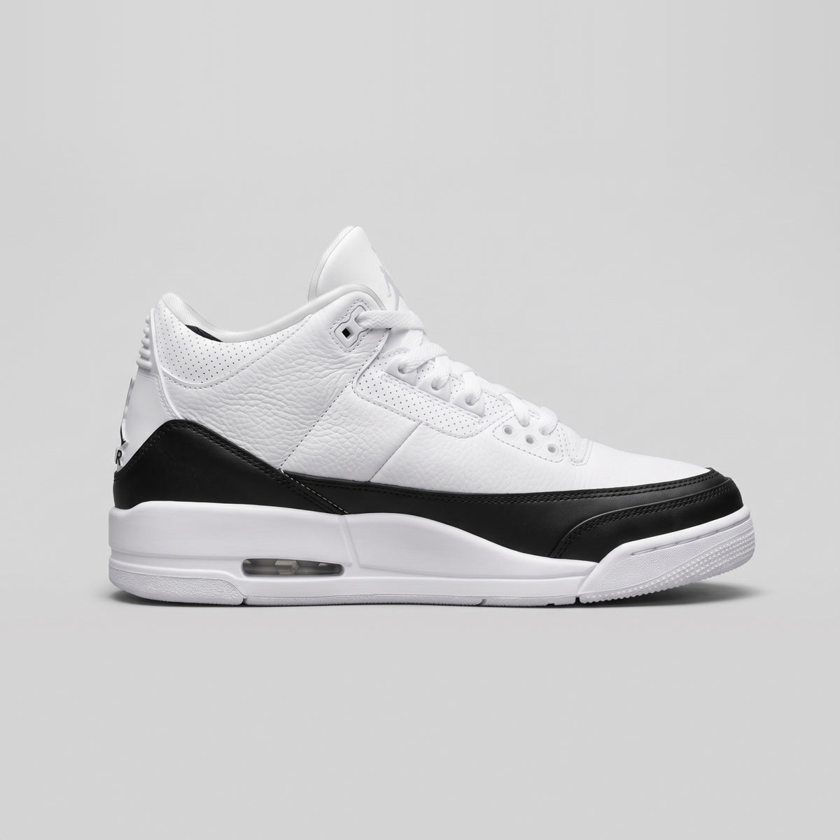 Nike Air Jordan 3 Retro Blanco Negro - vista lateral derecha