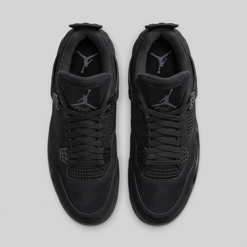 Nike Air Jordan 4 Retro Black Cat - vista superior