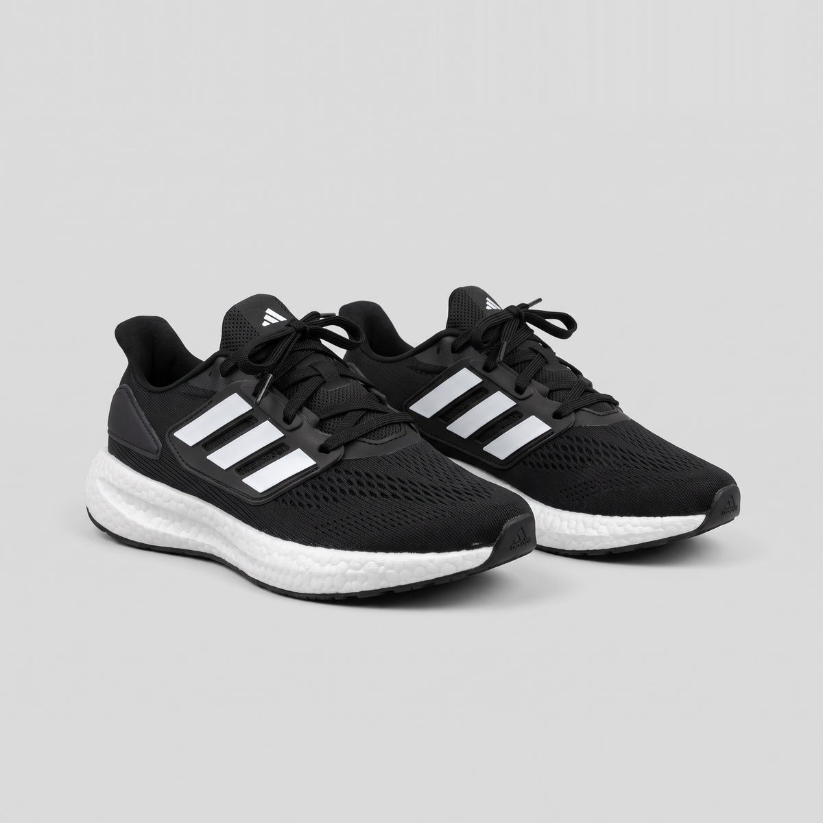 Par Adidas Pureboost Negro Blanco