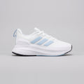 Adidas Runfalcon Blanco Celeste vista lateral