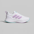 Adidas Runfalcon Blanco Lila vista lateral