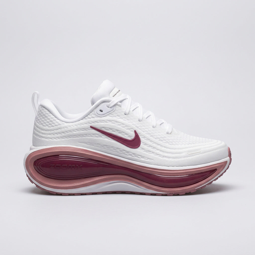 Nike Vomero Plus Blanco Frambuesa vista lateral