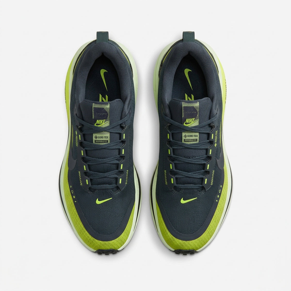 Nike Vomero 18 GORE-TEX Azul Volt vista desde arriba